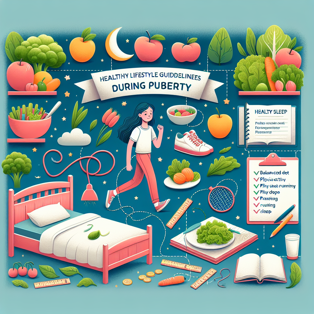 Tips Pola Hidup Sehat di Masa Pubertas